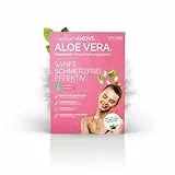 Capillum AMOVE Aloe Vera 300g Enthaarungscreme Körper & Intimbereich Frau - sanftes Enthaarungspulver Frauen schmerzfreie Dusch-Intim Enthaarungscreme Frauen ohne Zusatzstoffe mit neutralem Geruch