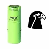 Selbstfärbender Falken-Stempel – Wanderfalke, Gummistempel für Journaling, Scrapbooking, Kartenherstellung und Wildtierhandwerk – nachfüllbarer und schmutzfreier Greifvogel-Stempel für Naturliebhaber