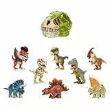 MGA Entertainment Gross-a-Saurus GrossMos Dino Sortiment Serie 1 - Interaktives Dinosaurier-Spielzeug für Jungen und Mädchen, für Sammler und Kinder ab 6 Jahren, Rot