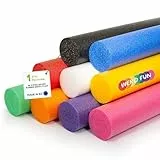 WeKo FUN Schwimmnudel für Kinder & Erwachsene 160 cm Violett - 1 STK. Lange Poolnudel - 9 Farben - Schwimmhilfe für Pool, Strand & Wasserspiele - Wasserspielzeug - Wassernudel - Water Noodle