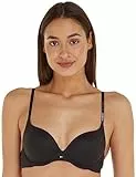 Tommy Hilfiger Push Up Bra Push-Up-BHs Damen, Schwarz (Black), 34B