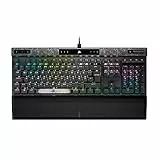 CORSAIR K70 MAX RGB Magnetisch-Mechanische Kabelgebundene Gaming-Tastatur - MGX Einstellbare Schalter, SOCD und Rapid Trigger, PBT Double-Shot-Tastenkappen, Schalldämpfung, 8000Hz, QWERTZ DE - Grau