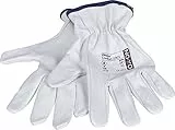 HandschuhMan. OX-ON Vollleder Arbeitshandschuhe, weiche Lederhandschuhe aus Ziegenleder Gr. 7-11 1 Paar (Größe 10/XL)