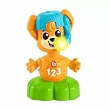Fisher-Price Lernspielzeug für Babys und Kleinkinder, Beat Bande Spring & Sing Fuchs Bruno mit Geräuschen und Lichtern für Kinder ab 9 Monaten, deutsche Ausgabe, HYL29
