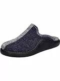 Westland Damen Pantoffeln Monaco Damen 62,Weite F 1/2 (Normal),Pantoletten,Latschen,Schlappen,gaeste-Hausschuhe,Blau (Jeans-Kombi),45 EU / 10 UK