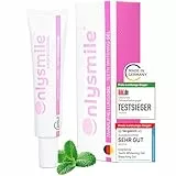 OnlySmile Bleaching Gel für Weiße Zähne Testsieger 2024-2025 | 9+ Nuancen in 5 Tagen | Vegan Teeth Whitening Gel für Zahnbleaching | Zähne Bleaching Zuhause | Zahnaufhellung Bleaching Zähne aufhellen