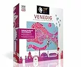PuzzleMap Venedig Puzzle Stadtplan - XXL 500 Teile - Mit Booklet & Faltkarte - 68x48cm Motivgröße - Reiseführer Geschenk Souvenir