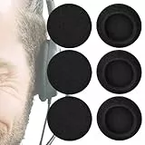 3 Paar 5cm kopfhörer ohrpolster,ohrpolster,ohrpolster kopfhörer,Schaumstoff Polster,Ersatz Ohrpolster Schaum Ohrkissen,50mm Black Ersatz Earpads Audio Kopfhorer