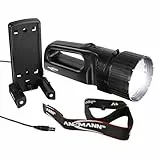 ANSMANN Arbeitsleuchte LED Future HS1000FR mit 5 W & 330 Lumen inkl. integriertem Li-Ion Akku und Ladestation - LED Handlampe ideal als Werkstattlampe Arbeitslampe Handleuchte Taschenlampe