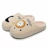 NIBESSER Meet Me at Midnight Hausschuhe für Damen und Herren