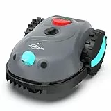 YARDCARE Mähroboter ohne Begrenzungskabel, mit Vision Navigation, 150 Hinderniserkennung, Rasenroboter geeignet für 150 m² Rasenfläche, Rasenmäher Roboter (ohne Akku, ohne Ladegerät)