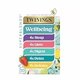 Twinings Superblends Wellbeing Collection, 20 Stück