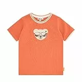 Steiff T-Shirt Kurzarm EU Größe 116 Flamingo, Kurzarm Shirt, Sommer Shirt für Kinder, Babyoberteil, ideales Basic Shirt, bequem und weich, waschmaschinenfest