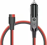 AFERIY Zigarettenanzünder Stecker auf Anderson Adapter Kabel