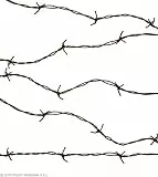 W WIDMANN MILANO Party Fashion, Stacheldraht, außergewöhnliche Widerstandsfähigkeit, vielseitig einsetzbar für Gärten und Industrie, verstärkte Sicherheit gegen Eindringlinge