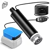 Tragbare Wasserpumpe Sumpfpumpe für Bosch 18V Home and Garden PBA Akku, 120W, 12V Regenfass Wassertransferpumpe, elektrische Nutzpumpe für Garten, Whirlpool, Tank, Pool, Teiche, Aquarien