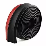Frontspoiler Lippe 2.5m Original Universal Spoilerlippe Auto Schutz Zum Kleben Gummistreifen Selbstklebend Front StoßFäNger Lip Tuning Frontspoilerlippe Protector für Pkw Truck Suv