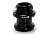 XLC Unisex – Erwachsene Zubehör Steuersatz HS-S02 1 1/8 Zoll, Schwarz, 1.125