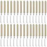 ANBOO 30 Stück Premium Feinschnittklinge, Ersatzklingen Kompatibel mit Cricut Explore Air/Air 2/Maker 3 (3 Cricut-Klingenwinkel), Gold
