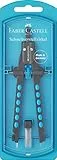 FABER-CASTELL 174340 - Schnellverstell Zirkel, Factory, blau, 1 Stück