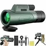 Sevitini Monocular, 10-30x50 Monocular Telescope, für Erwachsene und Kinder, FMC BAK4 Prisma Monokular Fernglas, für sportveranstaltungen Vogelbeobachtung Reisen Jagd Konzert Sport im Freien