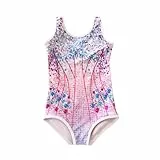 uivic Taytay Eras Konzert-Outfit für kleine Mädchen-Fans, glitzernder Body-Trikot, Touring, Musik-Party, Sänger-Kostüm (mehrfarbig, 11 Jahre - 12 Jahre)