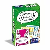 HUCH! | DING! | Kartenspiel als Partyspiel | Familienspiele & Gesellschaftsspiele | Reisespiel | Spiele Klassiker: Bekanntes Spielprinzip mit interaktiven Elementen | für 2 bis 7 Spieler ab 8 Jahren