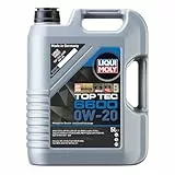 LIQUI MOLY Top Tec 6600 0W-20 | 5 L | Synthesetechnologie Motoröl | Art.-Nr.: 21441