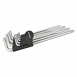 Silverline 394985 Profi-Torx-Schlüssel, 9-tlg. Satz T10–T50