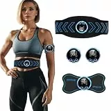 Zhailyn EMS Abdominal Trainer, EMS Training Device, Abdominal Muscle Belt,Electric Stimulation Device Abdominal Training Device for Home, Abdominal Muscle Trainer for Men and Women