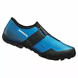 Shimano Unisex Zapatillas SH-MX100 Cycling Shoe, Blau, 44 EU