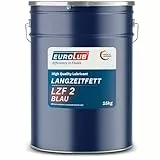 15 kg EUROLUB LANGZEITFETT LZF 2 BLAU SCHMIERFETT FETTKARTUSCHE SCHMIER FETT