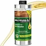 HeliaCARE Holzöl farblos 'Fine Woodwork' - BIO Holzpflegeöl - Nachhaltiges Holz Öl aus Deutschland für natürliche Holzpflege - Möbelöl als Holzschutz für alle Holzarten (750ml)