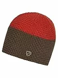 Ziener Erwachsen IBLIME Mütze/Schöller Polycolon Futter, gestrickt, dreifarbig, Walnut, Einheitsgröße