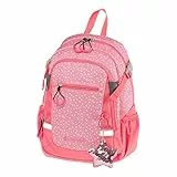 Schneiders 49463-026 -Kinderrucksack Molly Melon, ca. 25 x 35 x 12 cm, Rucksack für Kinder mit 11 Liter Volumen, 3 Fächern, 2 Seitentaschen und Pailletten-Anhänger