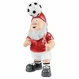 FOCO Offizielles Lizenzprodukt Liverpool FC Fußball-Gartenzwerg beim Kopfball