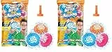 Nerf Better Than Balloons Wasserspielzeug, 108 Wasserkapseln, leicht zu befüllen, perfekt für Wasserschlachten unter Freunden, für Jungen und Mädchen (Packung mit 2)