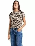 Damen Dropped Shoulder Shirt mit Print