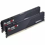 G.Skill Flare X5 Series 32GB (2 x 16GB) 288pin SDRAM DDR5 6000 (PC5-48000) CL32-38-38-96 1, 35V Dual Channel Desktop Memory Modell F5-6000J3238F16GX2 -FX5 (Mattschwarz)