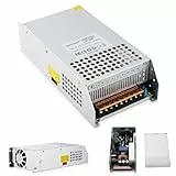BOSYTRO Trafo DC 48V 25A 1200W Schalternetzteil AC 110V/220V (PSU SMPS) 48Volt Transformator Industriell Adapter LED Lichtleiste Lampe,Halbleiter Motor, Pumpe Winde Amplifier Überwachungs Sensoren