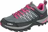 CMP Rigel 3Q54456 Damen Low Trekking Schuhe WP, grau (Grey-Fuxia-Ice 103Q), 38 EU