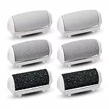 PRITECH Elektrischer Hornhautentferner Fußpflege Hornhaut Entfernen wiederaufladbar Pediküre Hornhautfeile Callus Remover (Ersatzrollen für 1138T-FBM)