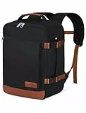 YOKGO Ryanair Handgepäck 40x30x20, Handgepäck Rucksack Flugzeug Klein Reiserucksack 24L, Eurowings Reisetasche mit 15,6 Laptopfach Carry On Luggage Travel Backpack Cabin Bag für Herren Damen