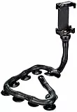 DigiPower Octopus Flexible Smartphone-Halterung mit Saugnäpfen, 51cm universal Handy Halter mit optimalen Halt auf glatten Oberflächen, hellblau, EU-DP-SCH-BL
