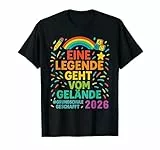 Grundschule 2026 Eine Legende Geht Vom Gelände T-Shirt