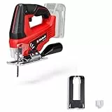 Einhell Akku-Stichsäge TC-JS 18 Li Power X-Change (Li-Ion, 18V, 20 mm Hubhöhe, max. 45° Schrägschnitte, Pendelhubfunktion, werkzeuglose Sägeblattaufnahme, inkl. Sägeblatt, ohne Akku und Ladegerät)