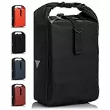 Büchel Unisex Aus Tarpaulin Gepäckträgertaschen, Schwarz Glossy, 48 X 25 X 14 Zentimeter EU