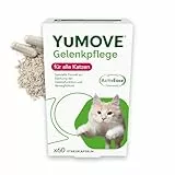 YuMOVE Grünlippmuschel Katze Gelenkkapseln - 60 Kapseln - Für Katzen ab 8 Wochen - Beweglichkeit und Gelenkkomfort - Mit Grünlippmuschelextrakt und Gelenk-Komplex Katze für aktive Unterstützung
