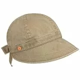 Mayser Angelina Visor Cap Baumwolle UV-Schutz Made in EU Damen Sommer Khaki One Size
