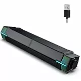 Jeecoo PC Lautsprecher M20, Computer Lautsprecher mit RGB Gaming Monitor Lautsprecher USB Lautsprecher für Pc Laptop （Bluetooth+USB